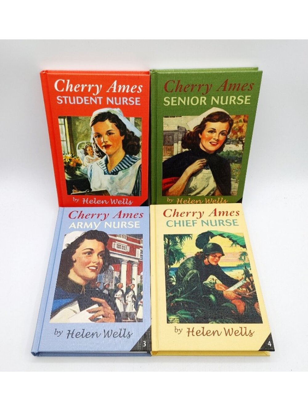 Cherry Ames Nursing Volumes 1-4 Box Set Hardcover by Helen Wells 2006